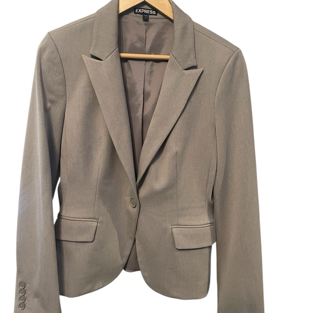 Express Women's Classic Tan Blazer